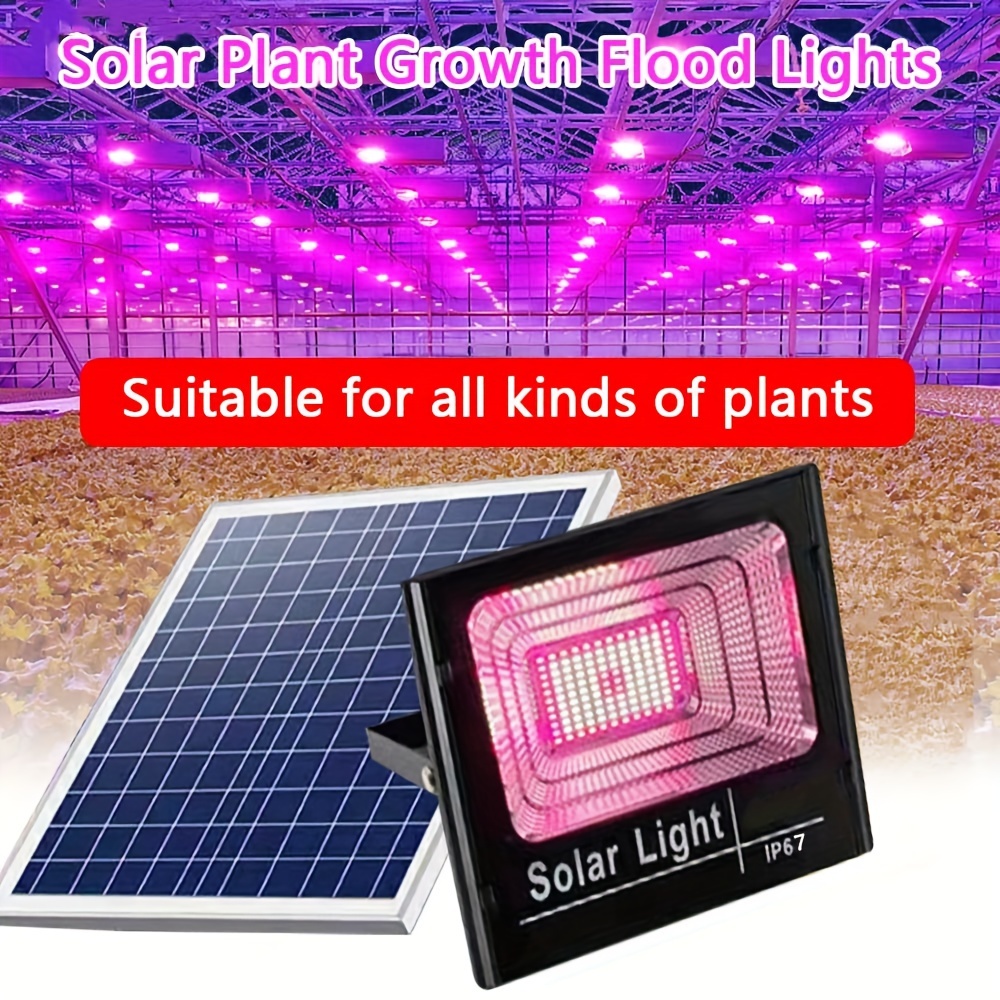 Renewable Energy Project - Luz LED de cultivo Solar de