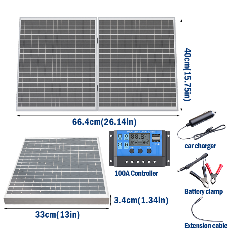 Panel solar de 1000 W, diseño  - Flexible Solar Panel reseña y precio