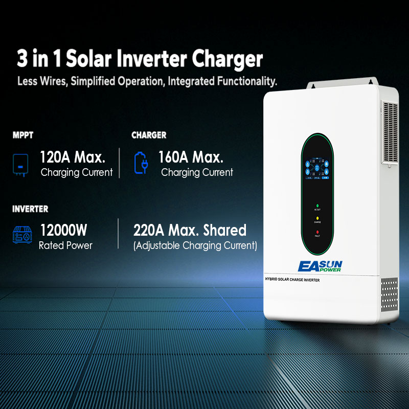 Inversor Solar Híbrido EASUN U - Flexible Solar Panel reseña y precio