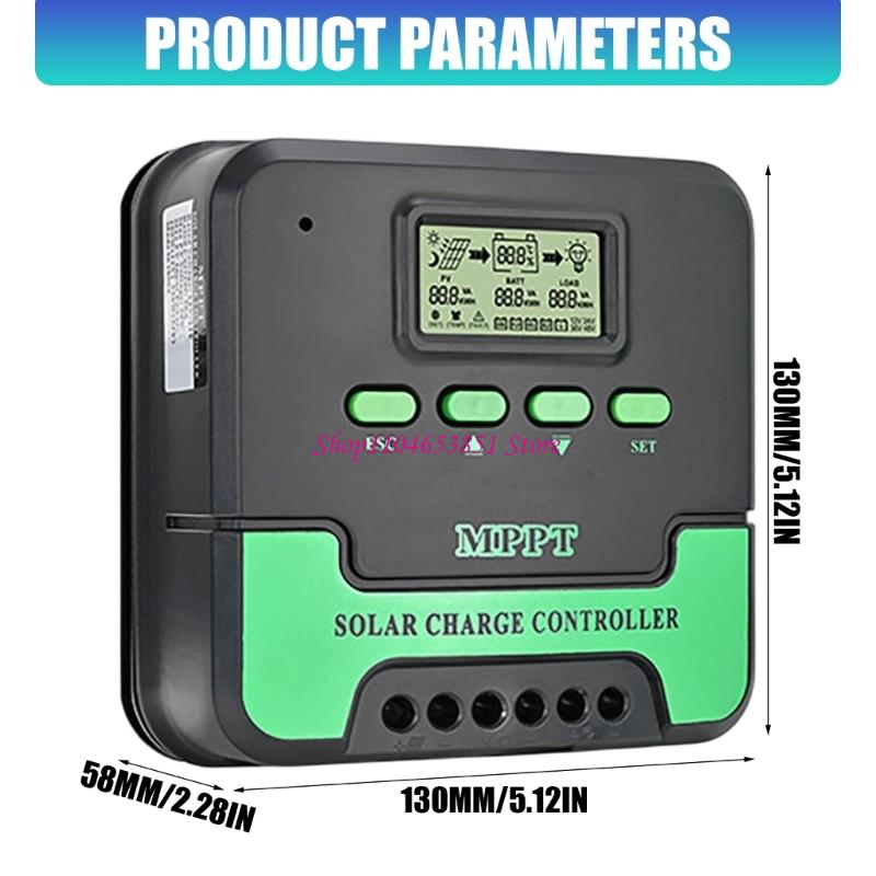 Controlador solar con tecnolog - Renewable Energy Project reseña y precio